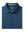 Folded Blue Everyday Classic Solid Polo neatly laid out for display