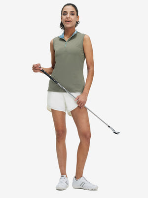 Women's High Waist 2 in 1 Quick Dry Shorts with 7 Pockets