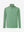 3D render of light green featherweight midlayer quarter zip pullover