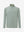 3D render of grey green featherweight midlayer quarter zip pullover