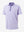 3D view of lavenderwhite stripe upgraded two-tone striped quick dry polo shirt.