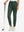 Women's Ultra-stretch Quick Dry Sweatpants with Ankle Zips in forest green, 3D product view
