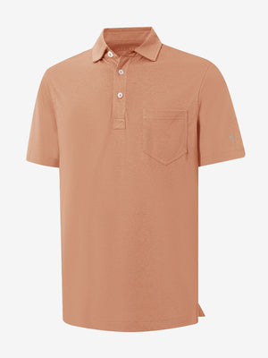 Comfy Cotton Blend Polo Shirts with Pocket