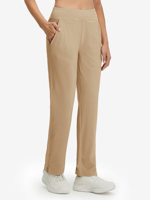 Women's Lightweight High Waisted Golf Pants
