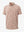 3D view of LIGHT ORANGE MASSIF Popular Heather Print Polo showing texture and print details