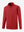 Front 3D view of youth winter micro-fleece quarter zip pullover, clean design with red finish