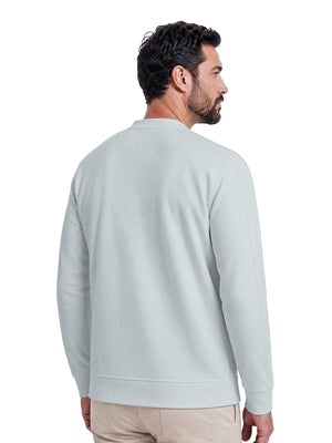 Crewneck Sweatshirt with Zip Pockets