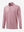 3D front view of the lightweight print long sleeve polo in pink small fish, modern and athletic design.