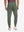 Lightweight Ankle-Zip Sweatpants with 4 Pockets in olive green, front lower body fit view