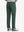 Back view of Stretch Plain Everyday Pants, tailored silhouette with clean lines – OLIVE GREEN