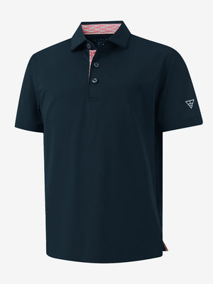 Boys Quick Dry Fit Athletic Solid Polo Shirts