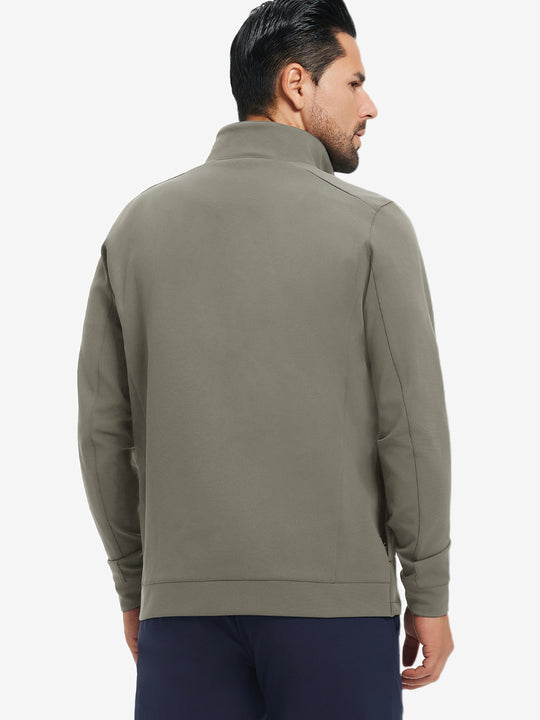 Water-Resistant Zip Up Golf Jacket