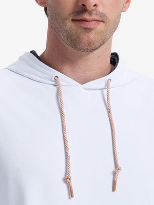 Soft Stretchy Hoodies with Inner Print Hood