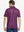 Back view of MAELREG Men's Performance Jersey Print Polo in Navy Rose Abstract – athletic fit