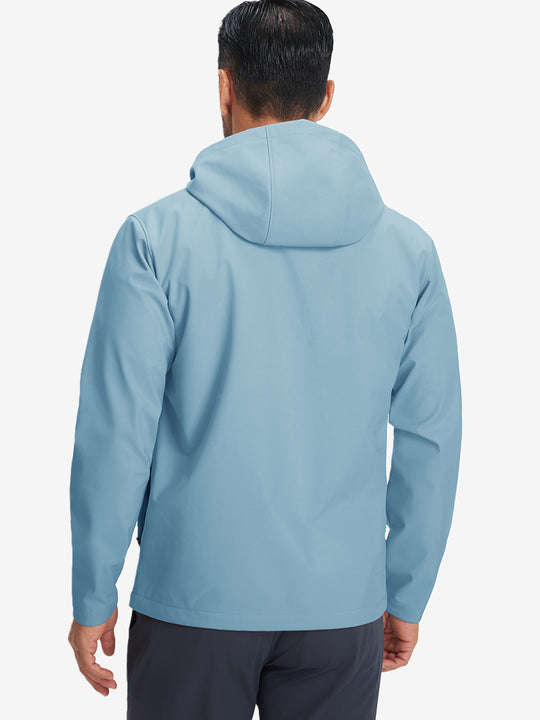 Reflective Hooded Softshell Jacket