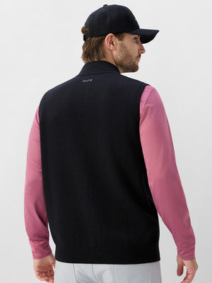 Luxury Wool Blend Warm Full Zip Vests