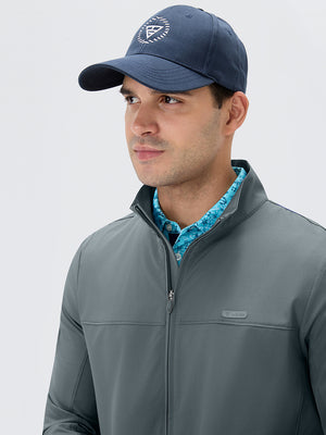 Full Zip Stand Collar Lightweight Windbreaker Jacket