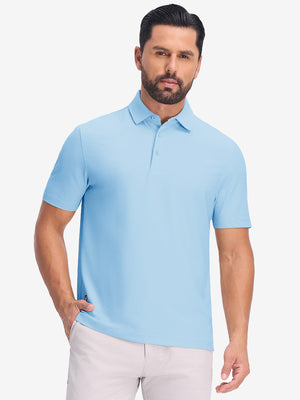 Dry Fit Waffle Textured Collared Golf Shirts