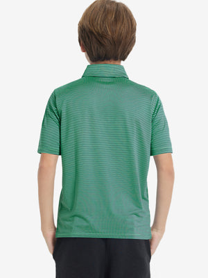 Kids Stripe Golf Polos
