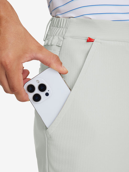 Lightweight Flat Front Casual Trousers