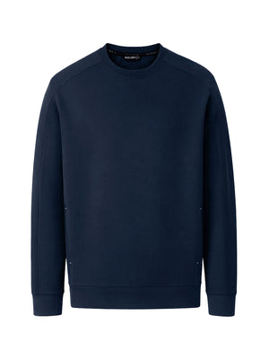 Crewneck Sweatshirt with Zip Pockets
