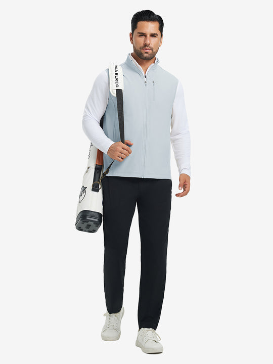 Water-Resistant Fleece Golf Vests