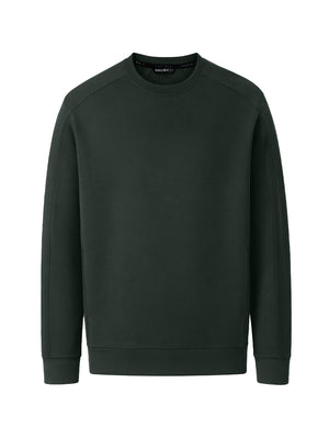Crewneck Sweatshirt with Zip Pockets