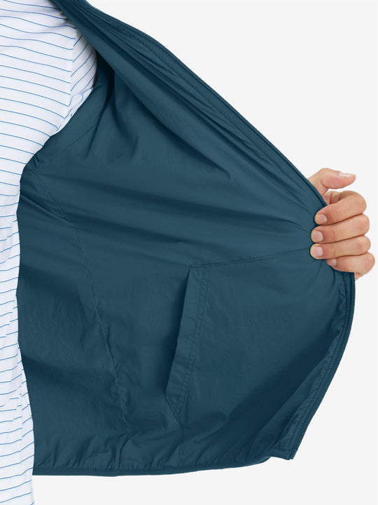 Reversible Fleece Jacket with 5 Pockets