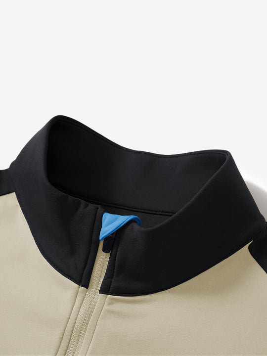 Classic Solid Pocket Fleece Quarter Zip Pullover