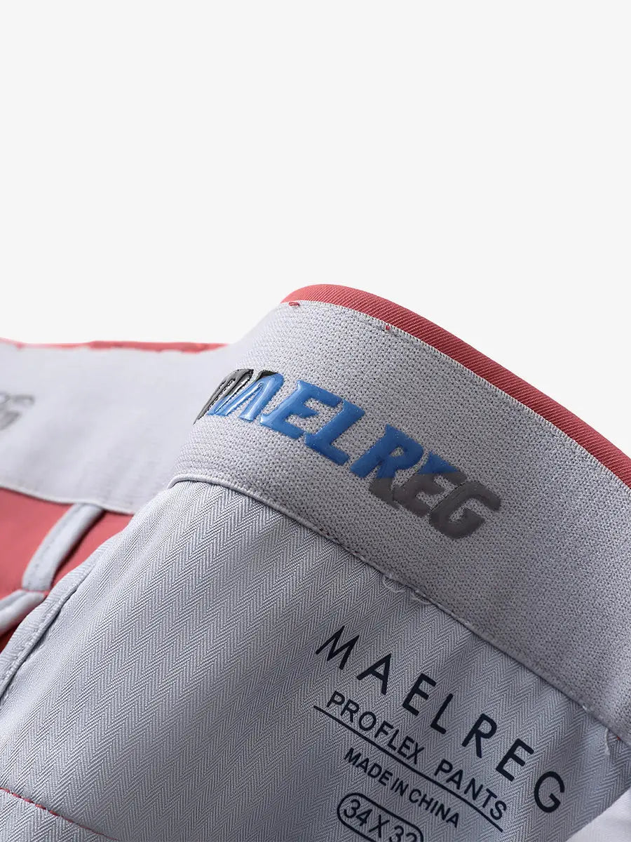 CRANBERRY Water Resistant Everyday Pants close-up of waistband inner logo detail