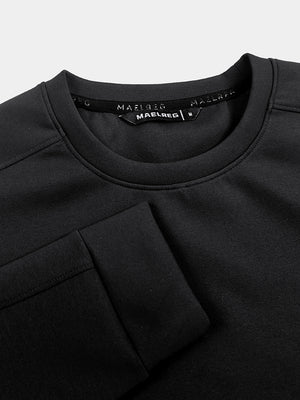 Crewneck Sweatshirt with Zip Pockets