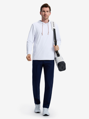 Soft Stretchy Hoodies with Inner Print Hood