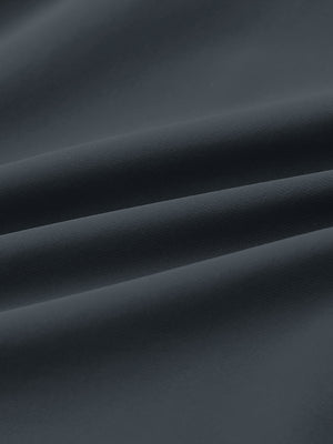 Fabric detail of Performance tapered sports joggers with smooth stretch feel in dark grey