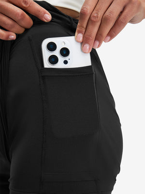 Women's High Waist 2 in 1 Quick Dry Shorts with 7 Pockets
