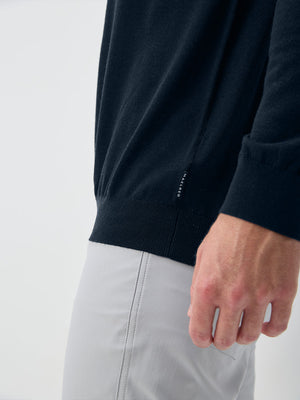 Pure Merino Wool Knit Sweater Polo Shirts