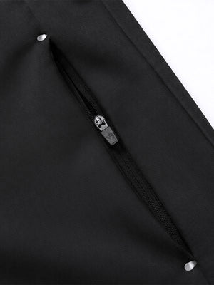 Crewneck Sweatshirt with Zip Pockets