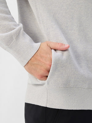 Wool Full Zip Sweater Bomber Jackets