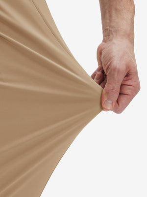 Flat Front Golf Joggers Pants with Belt Loops