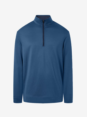Herringbone Jacquard 1/4 Zip Pullover